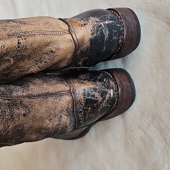 Bed Stu Manchester Brown Distressed Leather - Picture 8 of 9